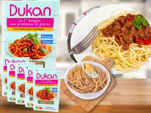 Lotto di 6 SPAGHETTI KONJAC – OKARA – In omaggio un ricettario con gli spaghetti konjac-okara via email