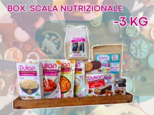 BOX SCALA NUTRIZIONALE obbiettivo -3K